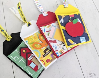 Teacher Gift Card Holders, Teacher Gift Pouch