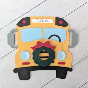 Bus Driver Gift Card Holder, Bus Driver Gift image 2