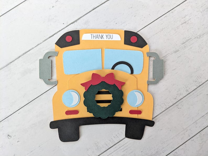 Bus Driver Gift Card Holder, Bus Driver Gift image 2