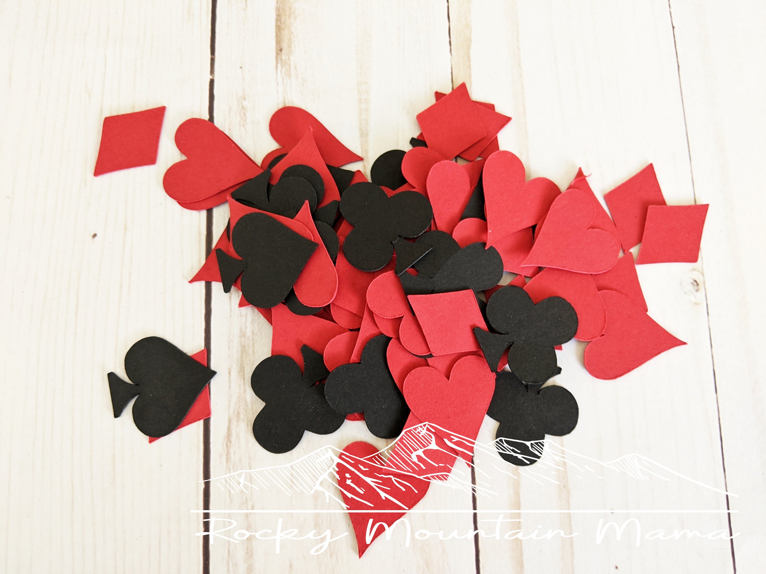 Casino Party Confetti Poker Confetti