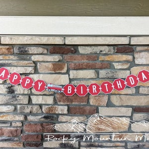 Cars & Trucks Party Banner, Transportation Birthday Banner