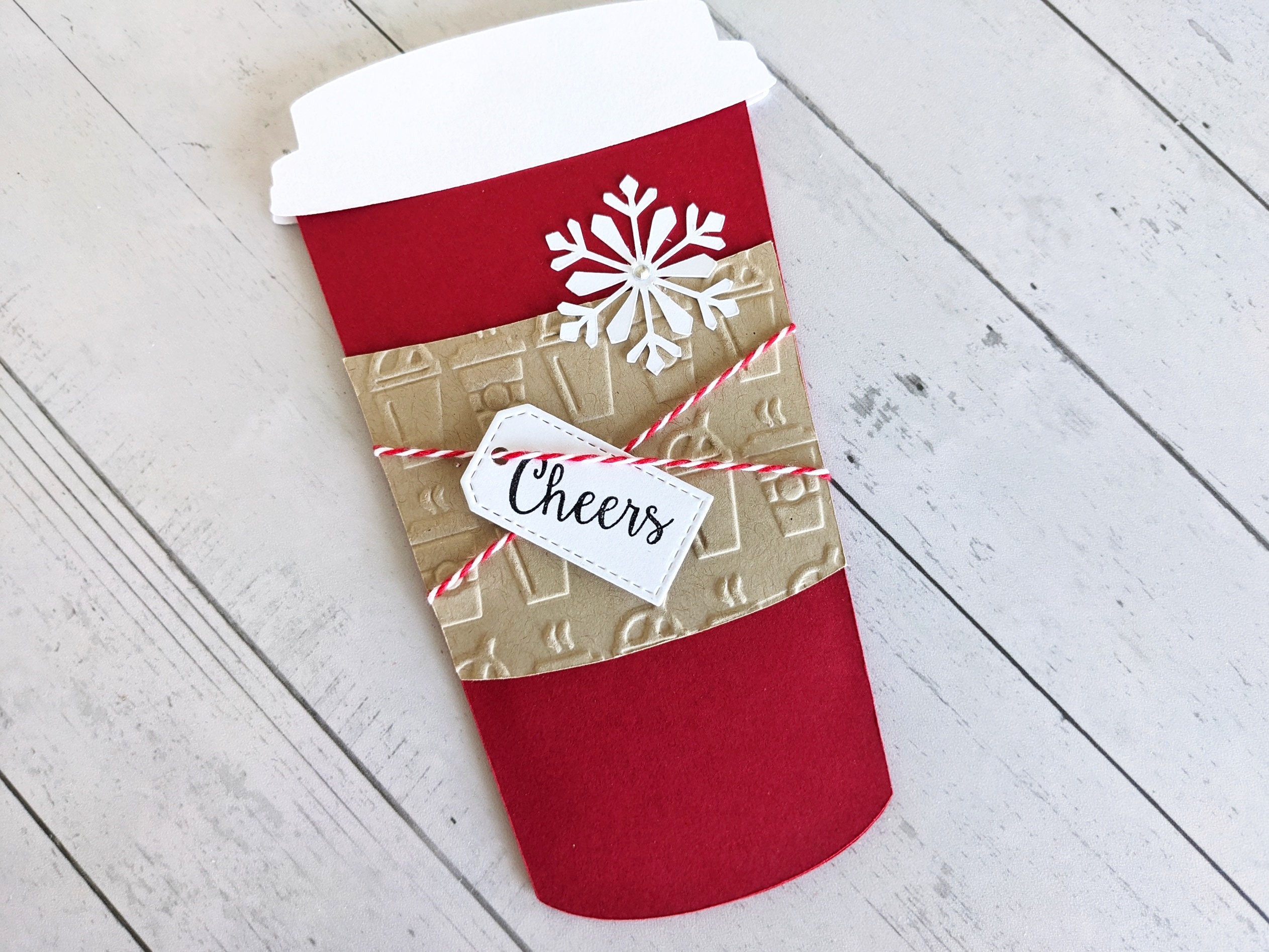 Starbucks Inspired Gift Card Holder, Christmas gift card holder, Money  Holder, Coffee To-Go Cup, holiday gift, Coffee Lover Gift