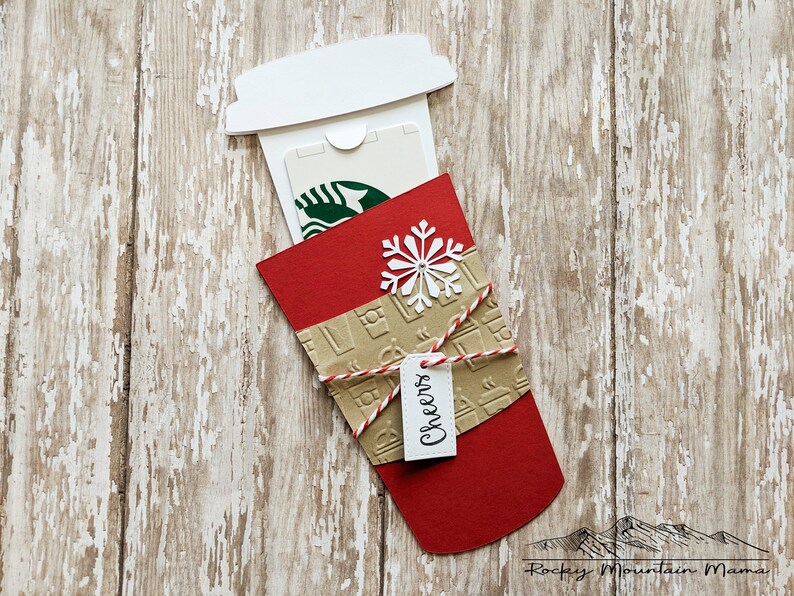 Coffee Gift Card Holder Holiday Starbucks Gift Card Holder Etsy