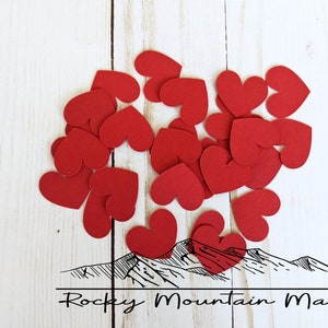 Heart Confetti, Valentines Confetti