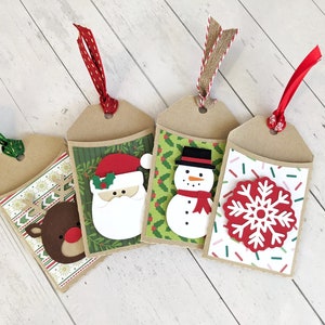 Holiday Gift Card Holder, Christmas Gift Card Envelope