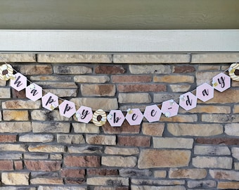 Banner de fiesta de abejas, banner de feliz día de las abejas