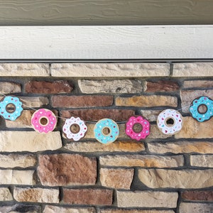 Donut Banner, Donut Grow Up Decor