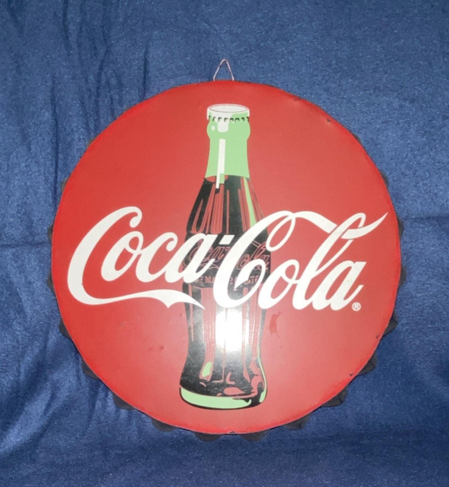Coca cola round sign - Etsy 日本