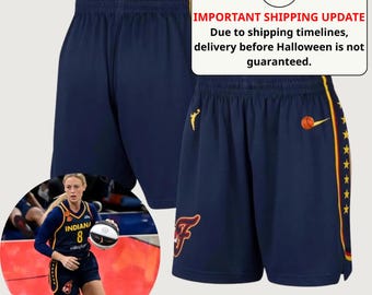 Sophie Cunningham Basketball-Mesh-Shorts, Indiana Fever Basketball-Shorts, Geschenk für Sportfans