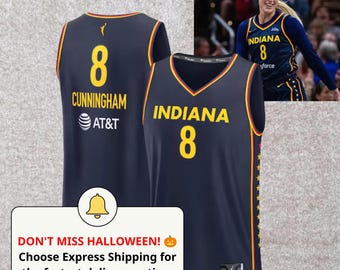 Custom Sophie Cunningham Basketball Jersey, Personalized Indiana Fever Basketball V-neck Tank Top, Custom Name Tank Top, Sport Fan Gift