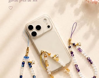 Phone bracelet - Phone jewelry - Mobile wrist strap - Mobile accessory - Dove Collection