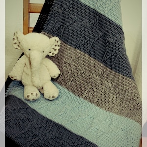 Star Baby Blanket Crochet PDF Pattern