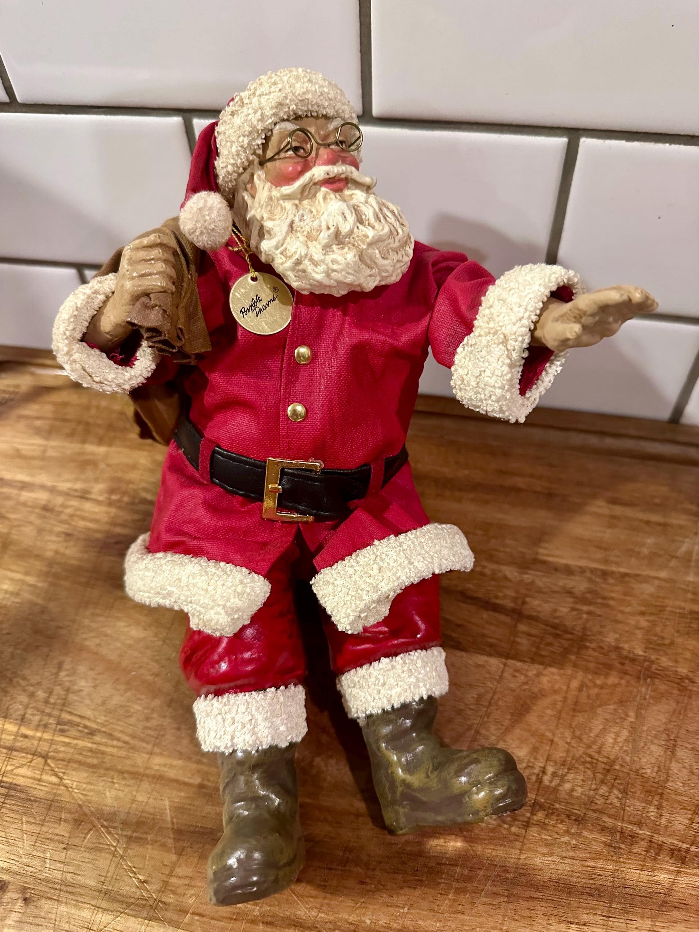 Possible Dreams Clothtique Santa - Etsy