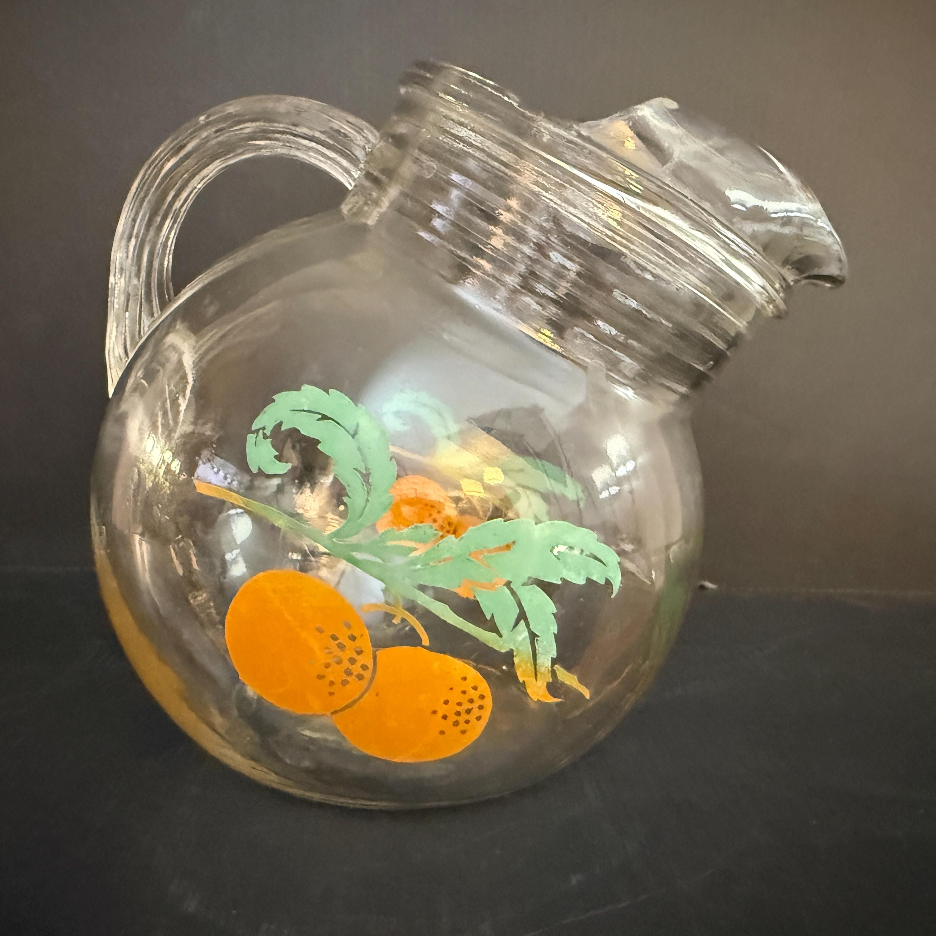 Anchor hocking orange juice glass - Etsy 日本