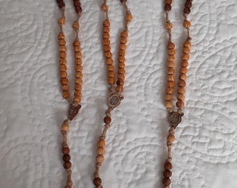 Wood Rosaries