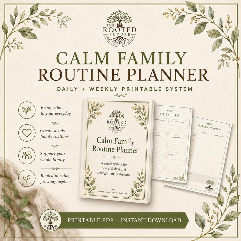 Calm Family Routine Planner seller image