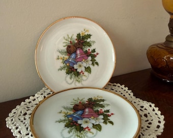 Glas Böckling Teller 2er Set Weihnachtsbutterpatsch groß
