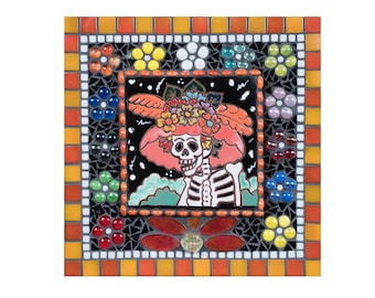 Day of the Dead Sugar Skull Blank Note Card