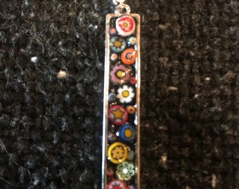 Mozaïek hanger ketting