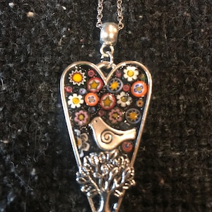 Mosaic Pendant Necklace