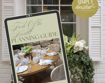 Fresh Off the Market - Bridal Shower Planning Event Guide