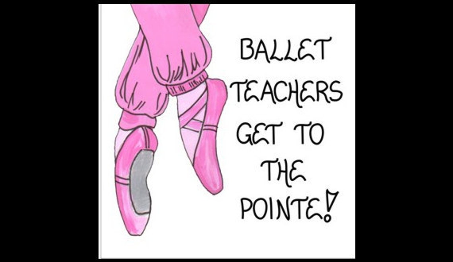 Ballet Teacher Dance Instructor Quote Ballerina Etsy