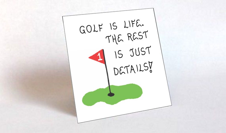 Spruch über Golf Golfer Spruch humorvoller Spruch Golfen Etsy.de