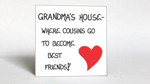 Cousins Gift Friendship Gift Personalised Ceramic Heart -  Portugal