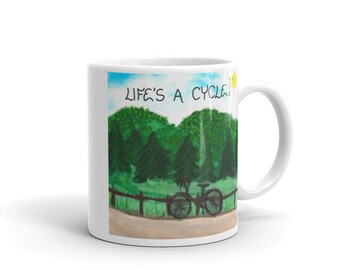 Quote about Biking - Mug