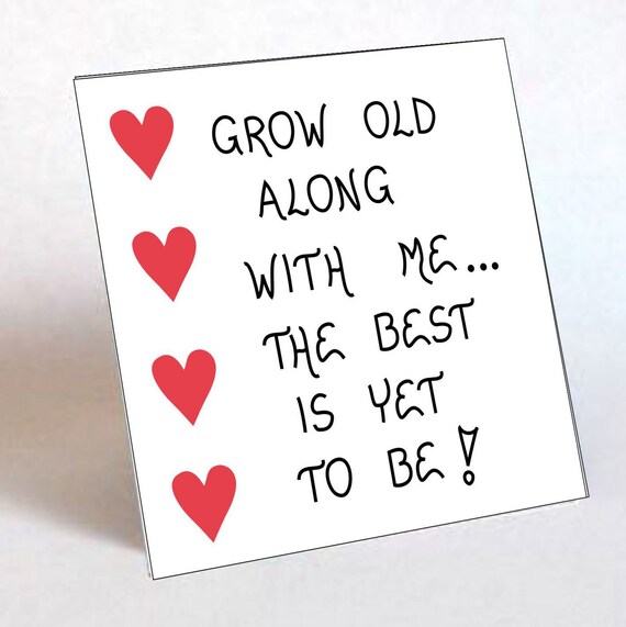 Citation Sur Lamour Le Mariage Vieillir Ensemble Le Etsy France