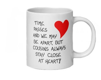 Gift for Cousin Mug - Quote about special family