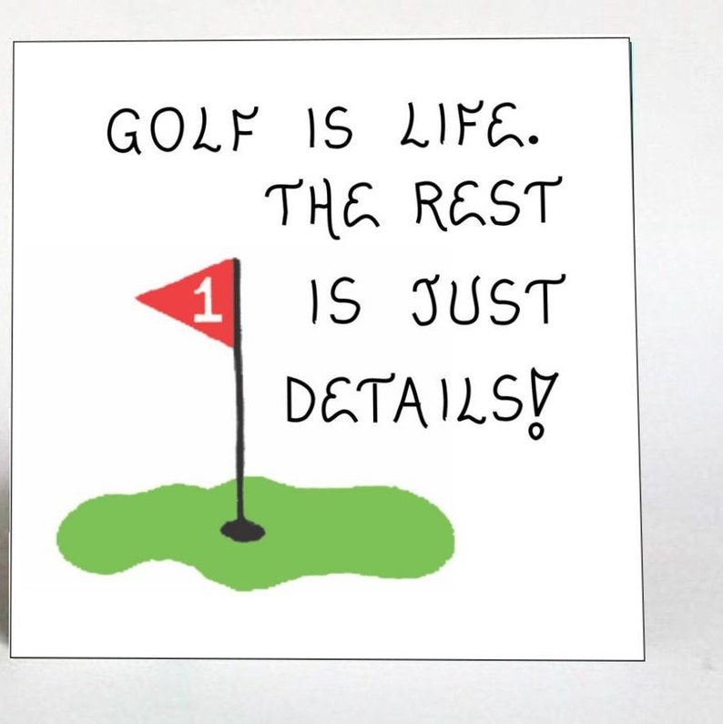 Spruch über Golf Golfer Spruch humorvoller Spruch Golfen Etsy.de