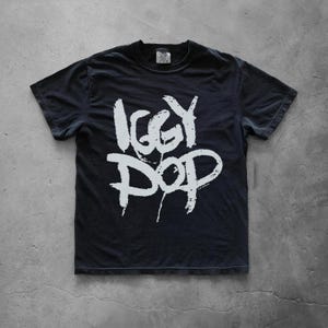 Iggy Pop Vintage T Shirt - Etsy