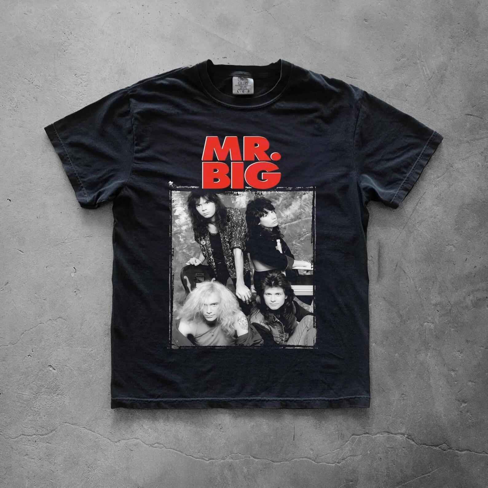 Mr Big Tour Shirt T - Etsy