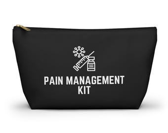 Pain Management Kit, Chronic Pain Relief Bag, Medication Organizer Pouch, Travel Medical Supply Emergency Kit
