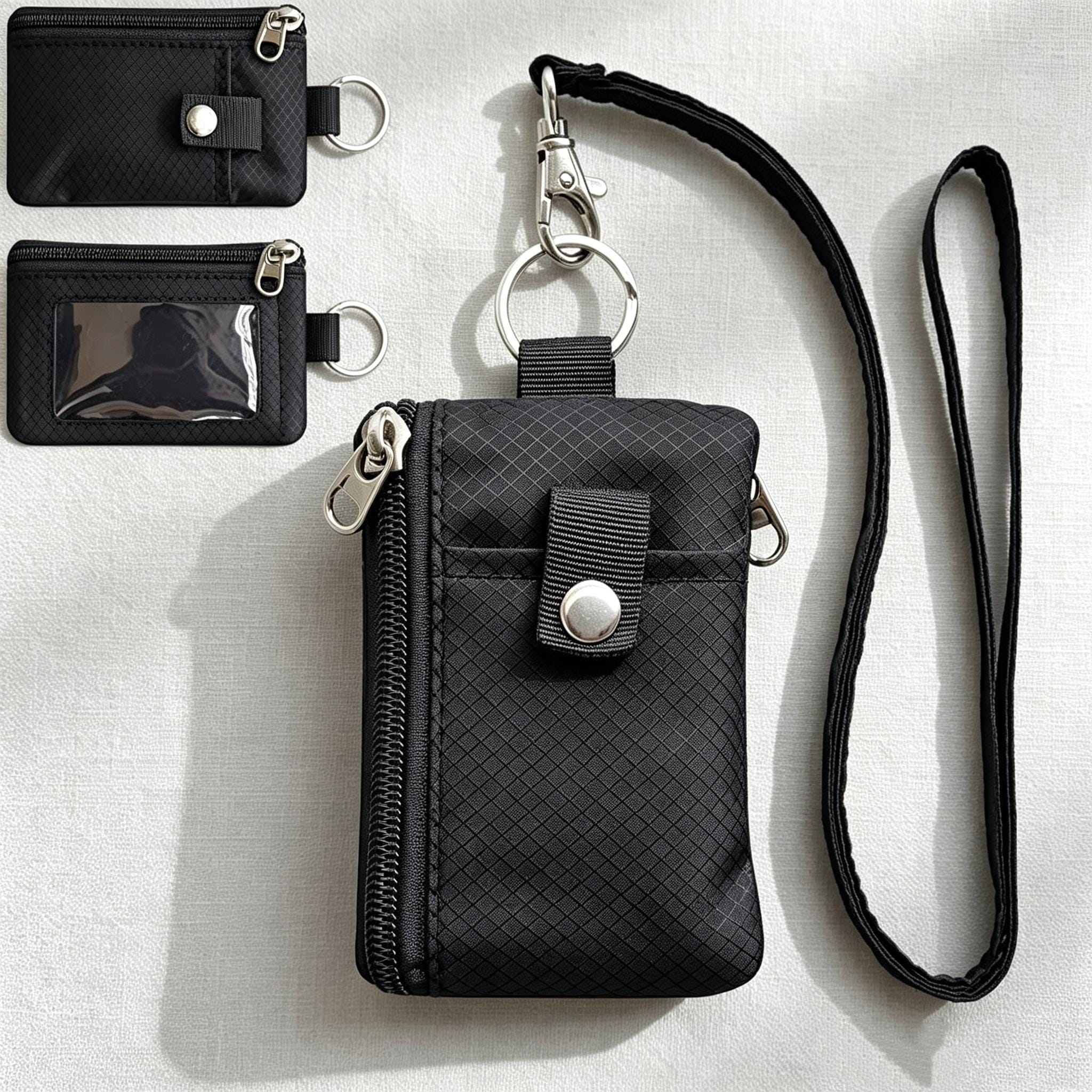 Mini Wallet Keychain - Etsy