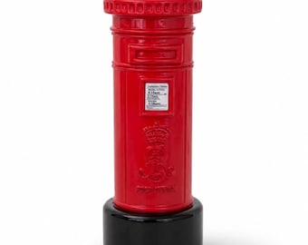 A & S Gifts London Red Post Box Die Cast Pencil Sharpener British Souvenir Gift