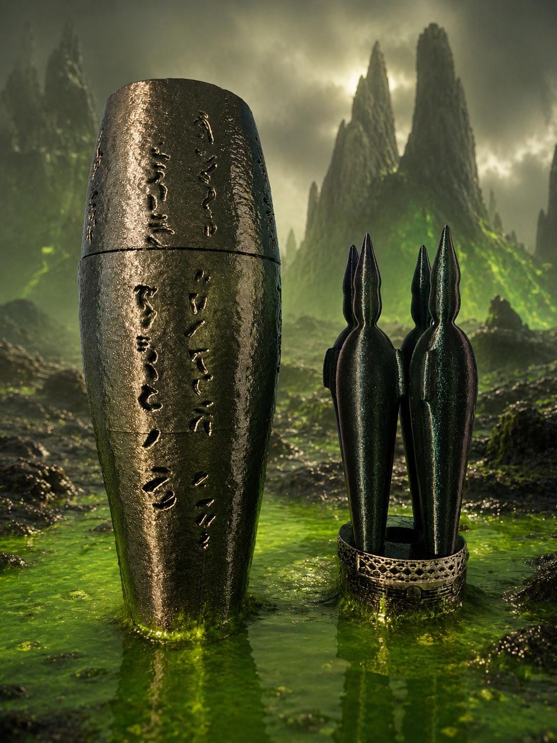 Alien Pathogen Container and Vials - Etsy