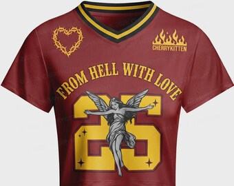 Maglia da calcio della squadra "From Hell With Love" per la Coppa del Mondo 2026 Honabe