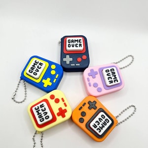 Retro Game Console Keychain: 3D Printed PLA, Australian Made Gamer Accessory