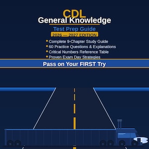 CDL一般知識試験対策ガイド 2026-2027 | 学習ガイド、練習問題 (PDF)