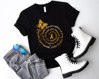 Camiseta de concienciación sobre el cáncer de apéndice, regalo para quienes luchan contra el cáncer, camiseta familiar del equipo de apoyo contra el cáncer