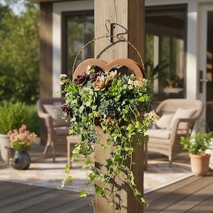 Indoor Hanging Planter - Etsy