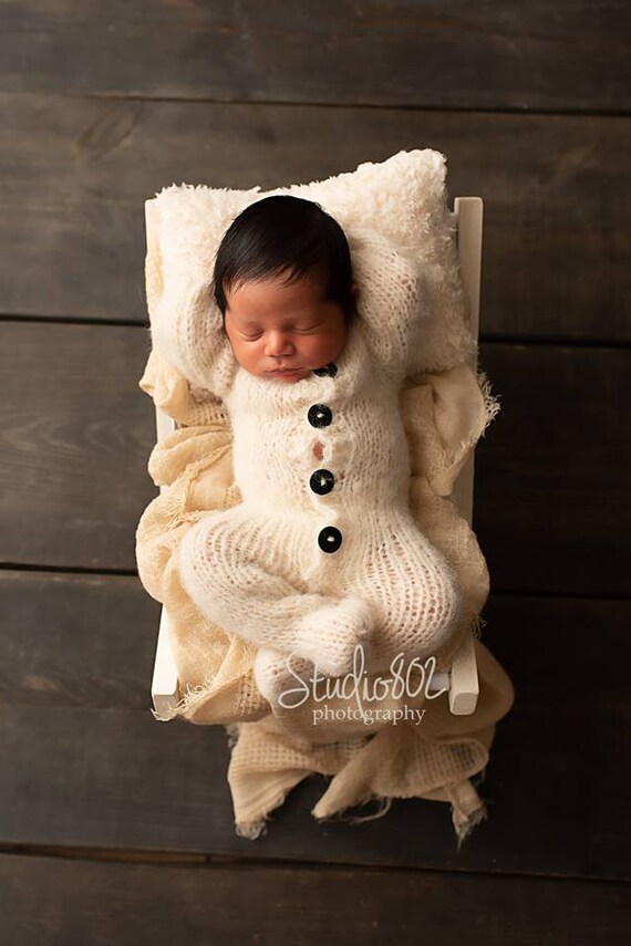 newborn footed romper
