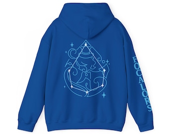 Sudadera con capucha Hydro Archon / Sudadera unisex inspirada en Genshin Impact