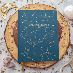 2026 Soul Care Planner - Moon Phase Planner - Moon Phase Calendar - Yearly Planner - Astrology Planner - Selfcare Planner