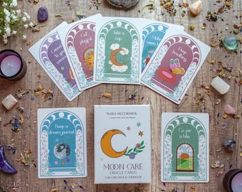 Moon Care Oracle Deck: Self-Care Tarot, Astrology Guidance