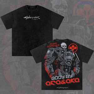 Adam Smasher Shirt - Etsy