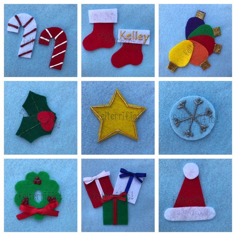 Individual Replacement Advent Calendar Ornaments Etsy