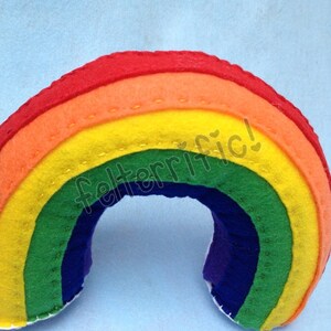 Rainbow Tooth Fairy Pillow image 4